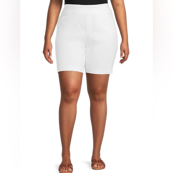 Pants - JMS Just My Size Women's Plus Pull On Millennia Bermuda Shorts 9" Inseam Size 4X
